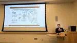 Dr. Raunak Shrestha presents his research work at NCI Seminar